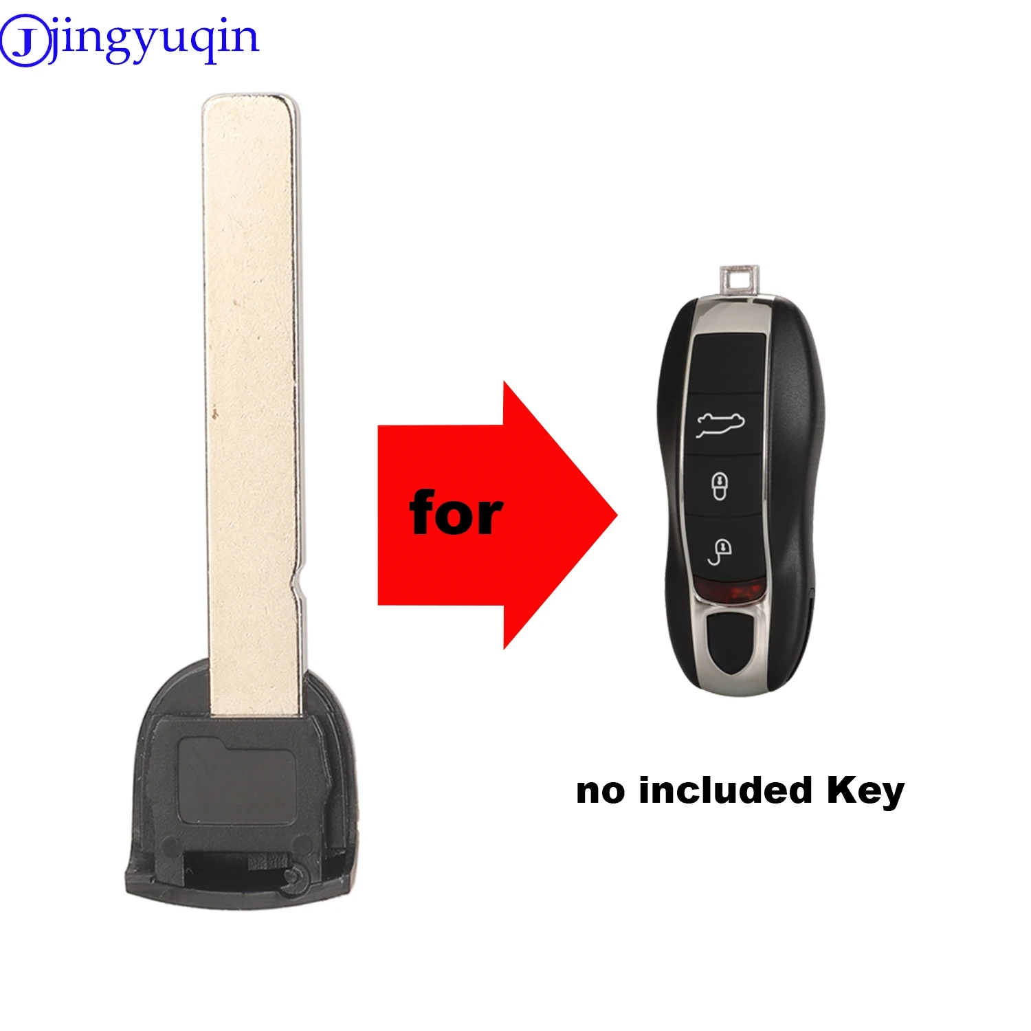 

Jingyuqin сменный пульт дистанционного управления, умный автомобильный ключ, чехол-брелок для Porsche Cayenne Macan 718 Boxster Panamera 911