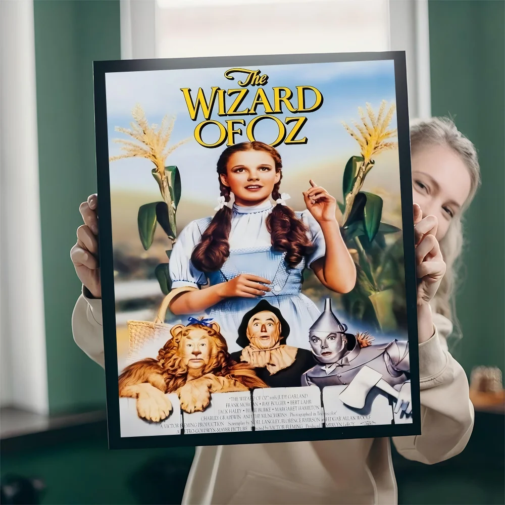 Аниме-плакаты W-Wizard Of O-Oz липкие белые бумажные наклейки сделай сам комната бар