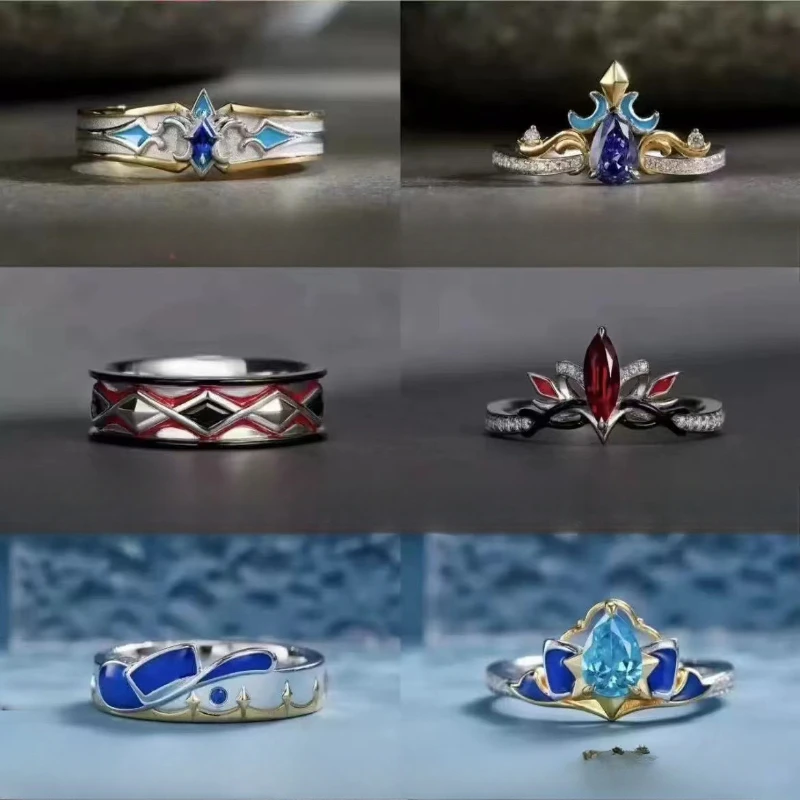 Genshin Impact Furina популярная игра двумерные периферийные персонажи кольцо в одном