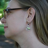 hoop earrings for woman silver color bird eardrop simple cute design bohemian accessories dangler summer trendy jewelry gift