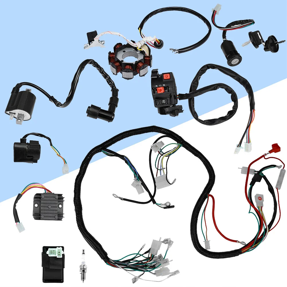 

1 Set ATV Assembly Atv Accessory Atv Circuit Coil Switch Assembly for Atv Atv Throttle Assembly Engine Scooter