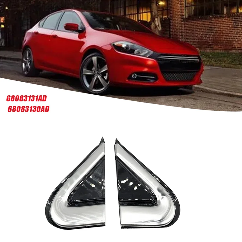 Треугольная накладка на переднюю стойку левого переднего окна 68083131 AD для Dodge Dart