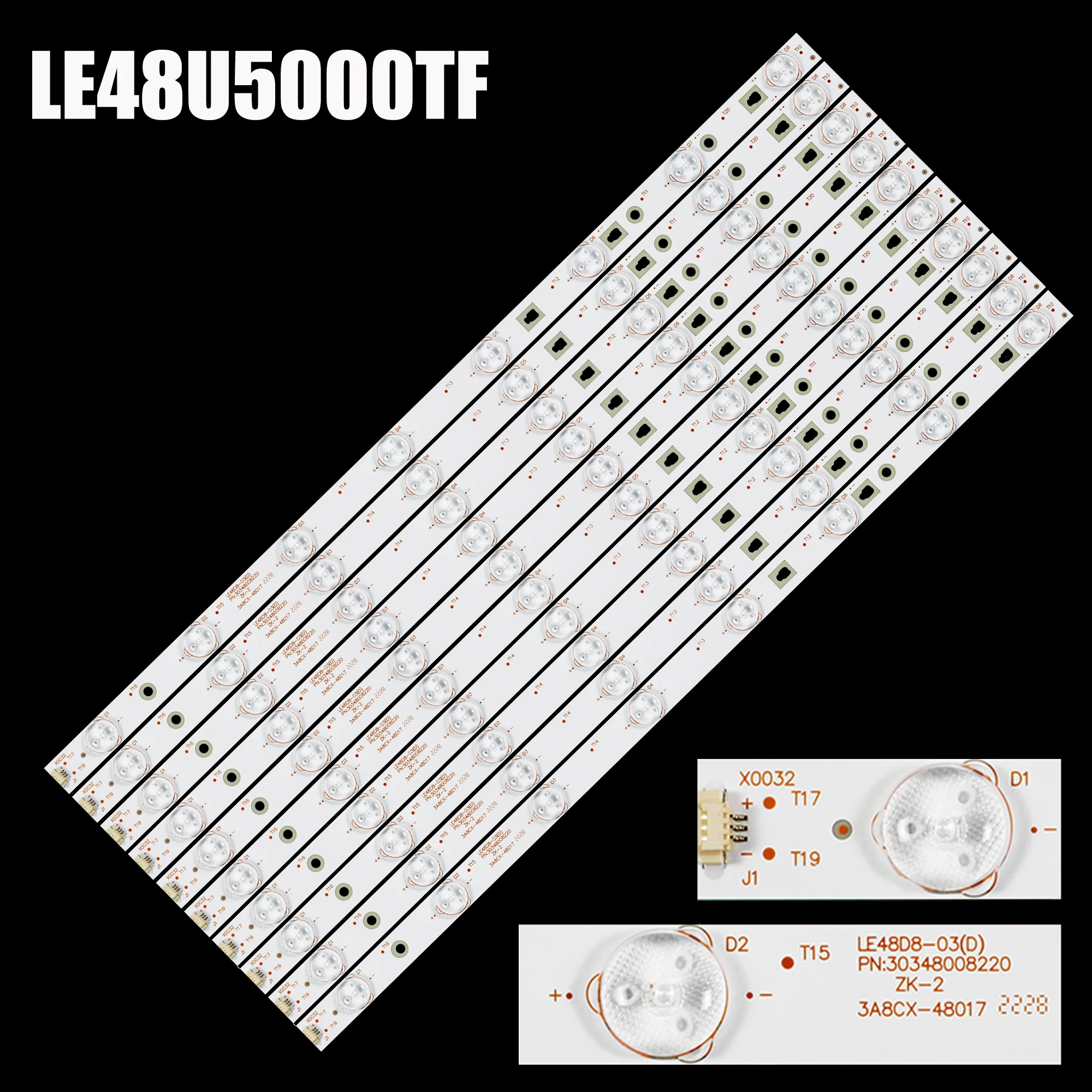 Светодиодная лента заднего света для TF-LED48S39T2S LE48B510F LSC480HN10-K01 LS48H310G LE48G520N LSC480HN10
