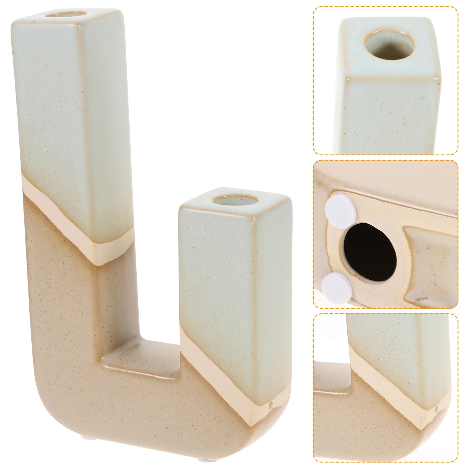 

Premium Unique Practical Vintage Stick Holder Candlestick Holders Ceramic Holder for Party