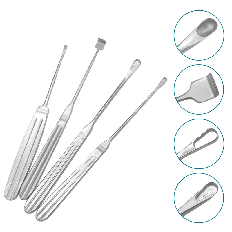 

Nasal Bone Curette Nasal Spatula Stainless Steel Nasal Instrument Autoclavable