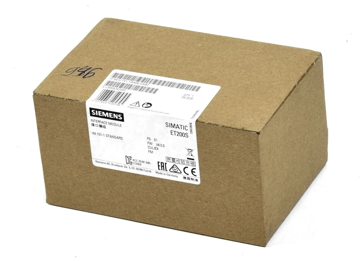 

Brand New Siemens 6ES7151-1AA06-0AB0 6ES7151 1AA06 0AB0