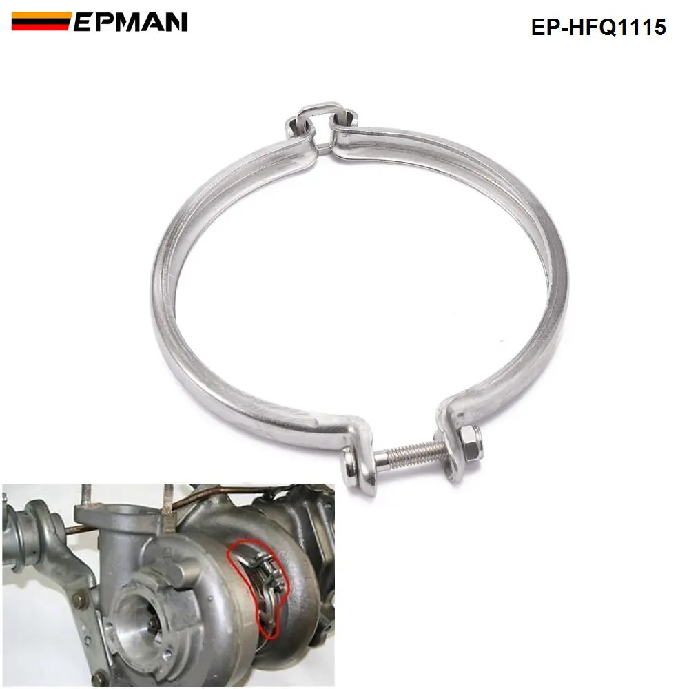 

Turbocharger Turbine V-Clamp 115.5 mm For Mitsubishi MHI TD08 / T51R Turbo EP-HFQ1155