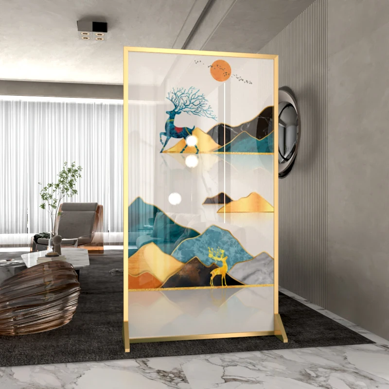Скандинасветильник роскошный вход художественный экран перегородка для