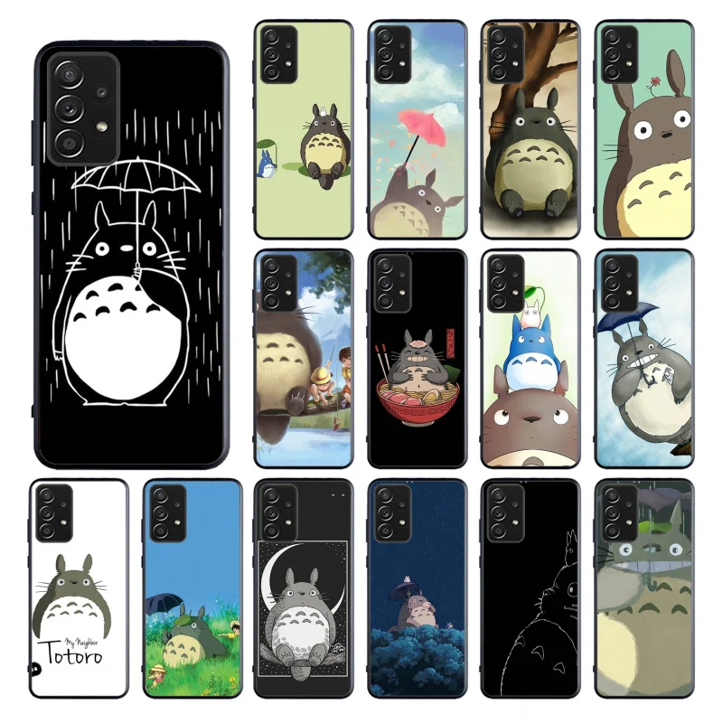 

Cute Totoro Anime Phone Case for Samsung Galaxy A13 A22 A32 A71 A33 A52 A53 A72 A73 A51 A31 A23 A34 A54 A52 A53S