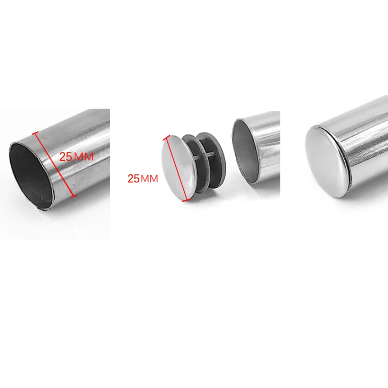 Заглушки для труб из нержавеющей стали круглые заглушки мебельных ножек диаметр