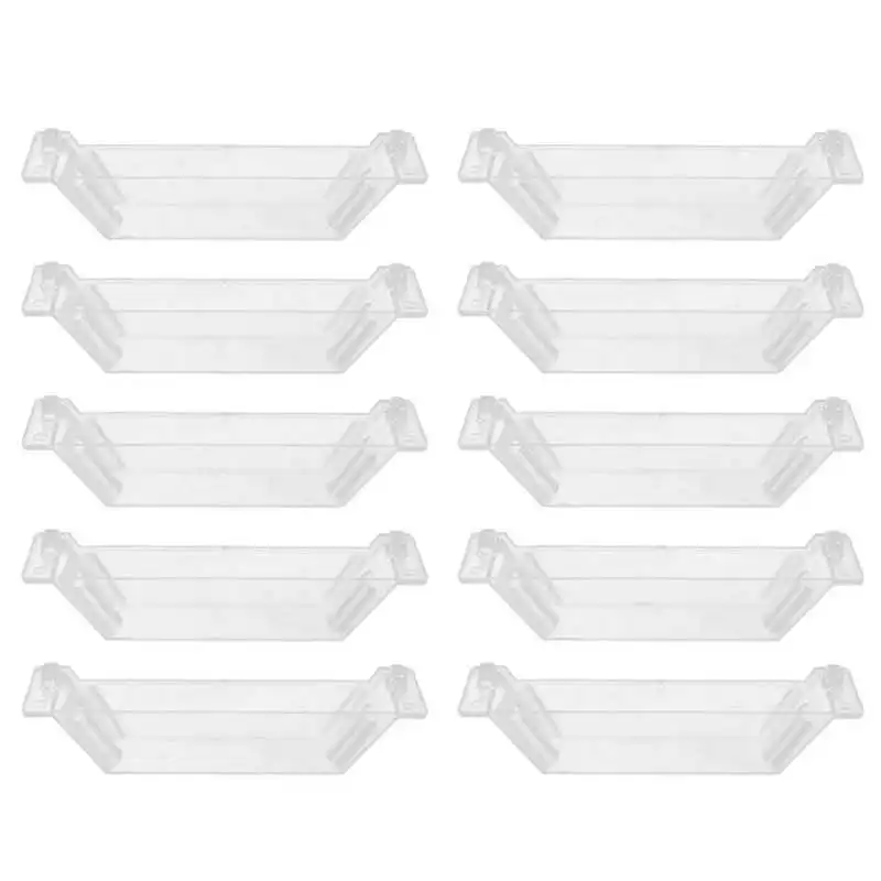 

10PCS Transparent Rectangle Range Hood Oil Cup Collection Grease Cup for Universal Range Hood Kitchen Parts