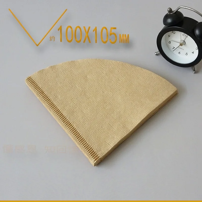 

V60 Filter Paper V01 V02 V Shape Drip Coffee Paper Filter 101 102 Pour Over Coffee Filter Natural Filter Barista Tools 40/100PCS