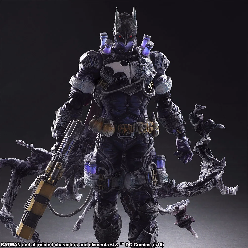 

PLAY ARTS Kai Bruce Wayne Rogues Gallery Fries Freeze Character Bad Guys in Joint Movable Action Figure Model Toys Gift For Kids