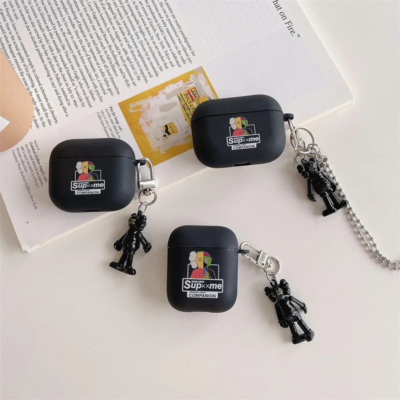 

Frosted Tide Doll 2022 AirPods 3 Case Apple AirPods 2 Case Cover AirPods Pro Case IPhone Earbuds Accessories Air Pods Case