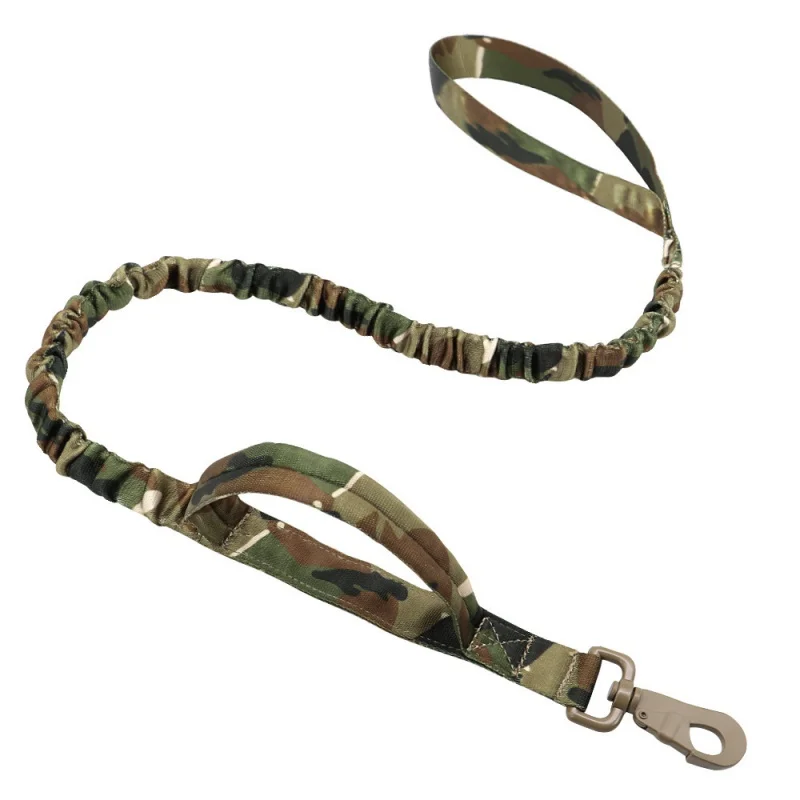 

Tactical Dog Leash Outdoor Pet Hand Holding Rope Large Dog Retractable Anti-Explosion Dog Traction Rope Elastic String