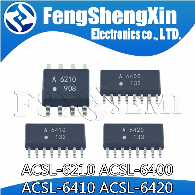 10pcs/lot ACSL-6210 ACSL-6400 ACSL-6410 ACSL-6420 A6210 A6400 A6410 A6420 High speed optocoupler chip