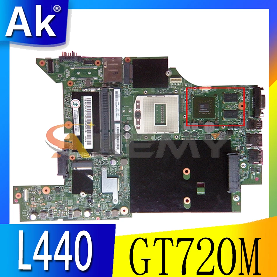

Материнская плата Akemy 48.4LG04.01M для ноутбука Lenovo ThinkPad L440 FRU 04X2020 04X2019 00HM547 PGA947 GT720M 100%, протестированная работа