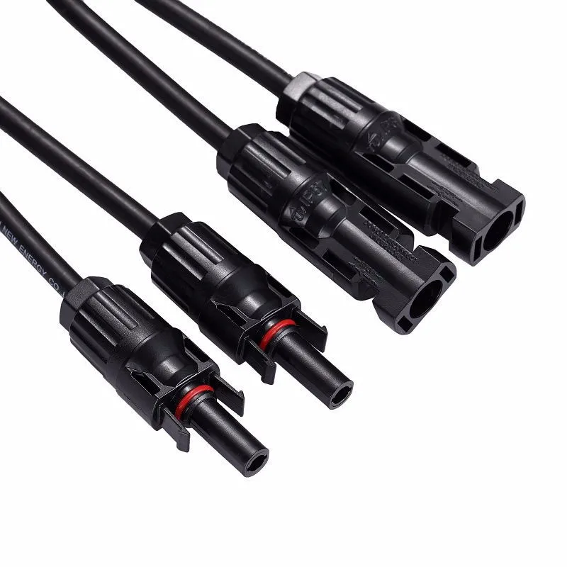

2 To 1 Hot Selling PV Y Branch Connector With 4mm2 Solar Cable For Solar Pv System Solar
