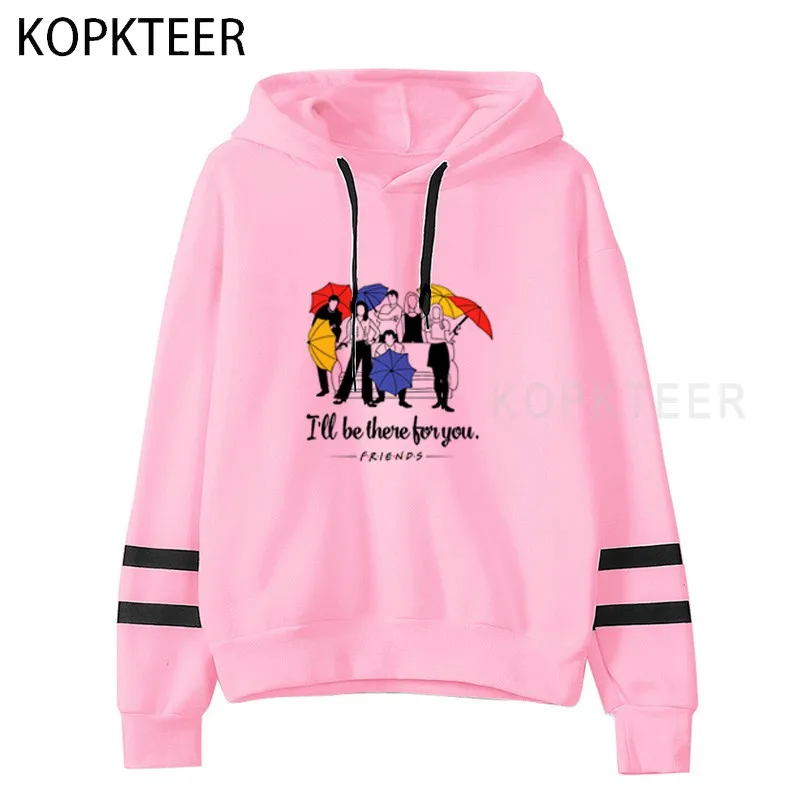 

Friends Winter Women's Cute Fashion Print Hooded Female Thicken Warm Hoodies Lady Autumn Tops Sweatshirts Women's Winter Clothes