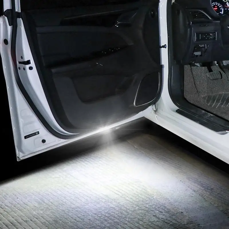 6xdb 2pcs Auto Opening Door Warning Light USB беспроводной магнитный светодиодный светодиод
