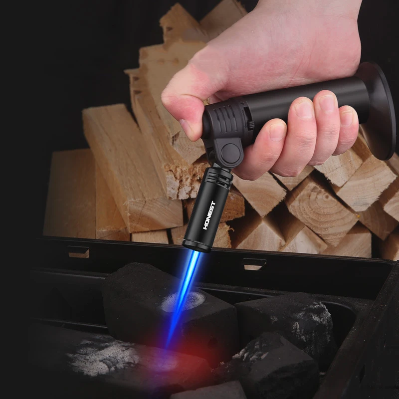 

Gas Lighter Windproof Candle Strong Outdoor Gas Stove Gun Spray Butane Tube Kitchen Barbecue Metal Jewelry Welding Lighter