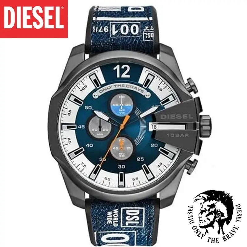 Оригинальные наручные часы Diesel Mega Chief DZ4541 51мм
