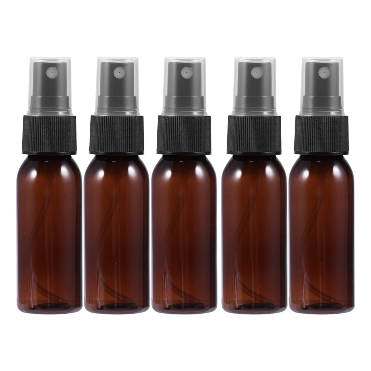 

20Pc 30ml Amber Glass Spray Bottles, Small Mist Spray Bottles, Travel Empty Sprayer ( Brown with Black Sprayer )