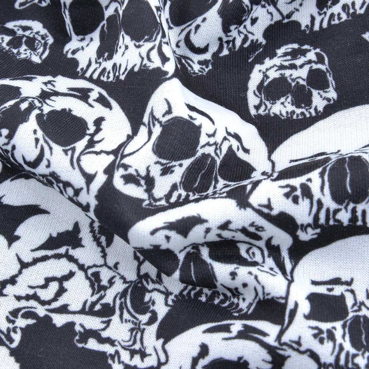 Шапка-бини в стиле унисекс теплые лыжные шапки с рисунком черепа хип-хоп/панк для