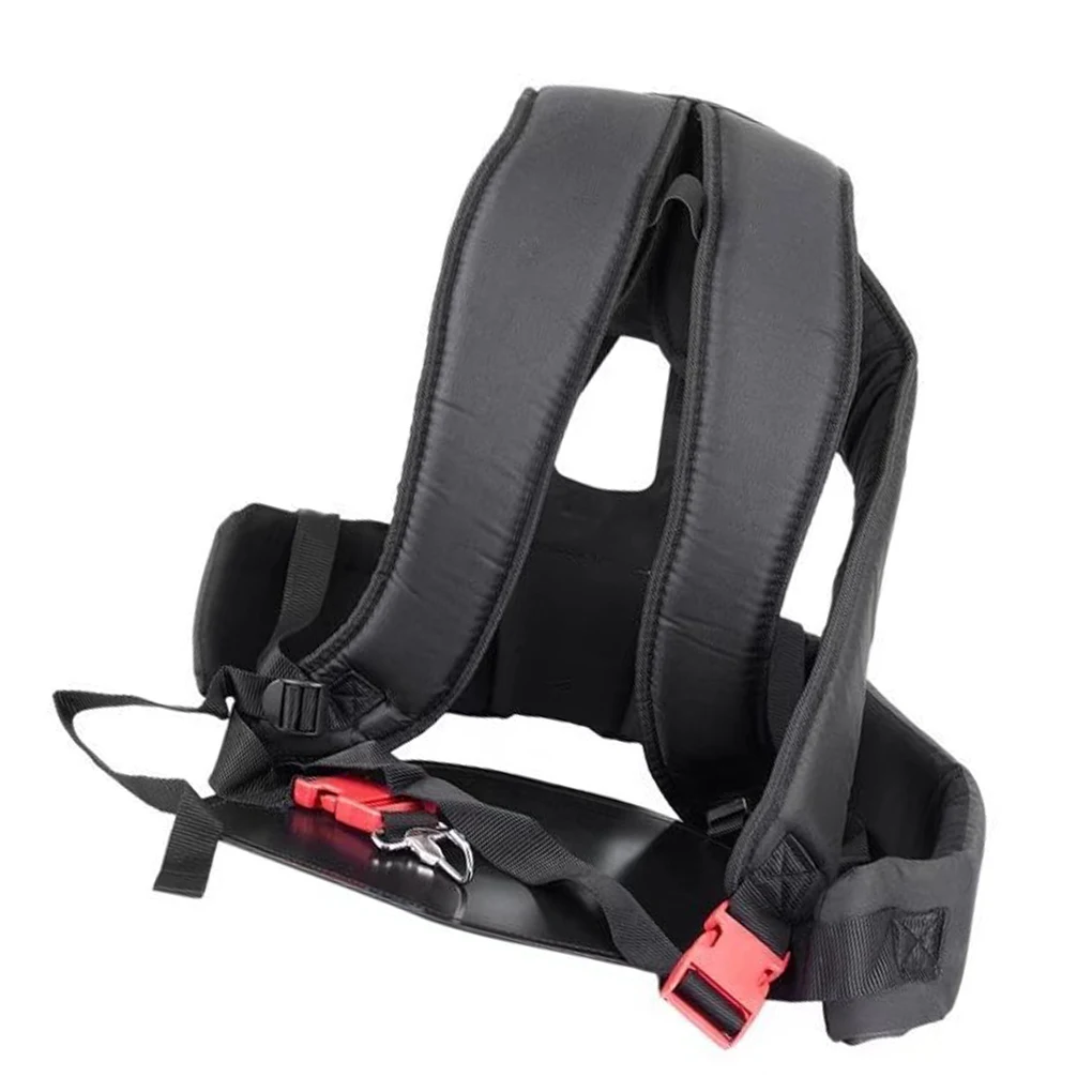 

Grass Cutter Accessories Double Shoulder Strap Harness For Brush Cutter With Confortable Shoulder Padsleg Protection Panel
