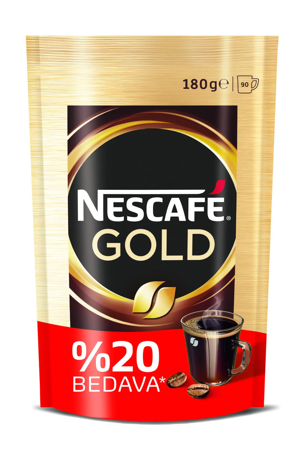 

Gold affordable package 180g, 100 coffee bean, capsule coffee bean