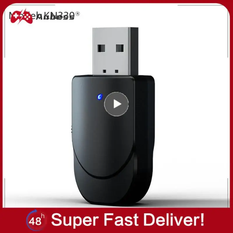 

Usb Wireless Audio Adapter Fast Transmission Speed Black Computer Tv Adapter Stereo Music Lightweight Car Receiver 10m