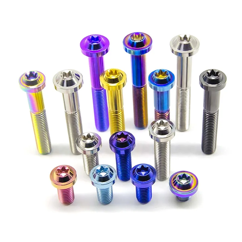 TITST Титановые болты M5/M6 Torx для мотоцикла 10 шт.