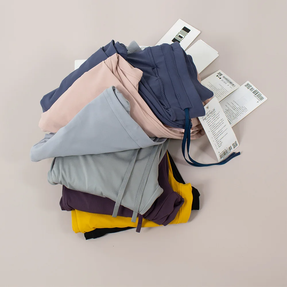 LuluWomen's High Waist Soft Casual Sports Jogger Workout Yoga Elasticity Active Run Pant With Pocket Gym Jogging Pant