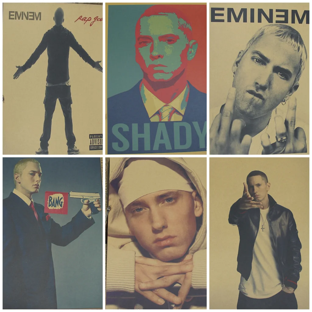 

Eminem classic retro poster home decoration painting