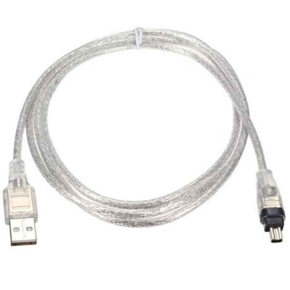1.5M/5FT USB 2.0 Male to 4 Pin IEEE 1394 Cable FireWire Lead Adapter Converter | Электроника