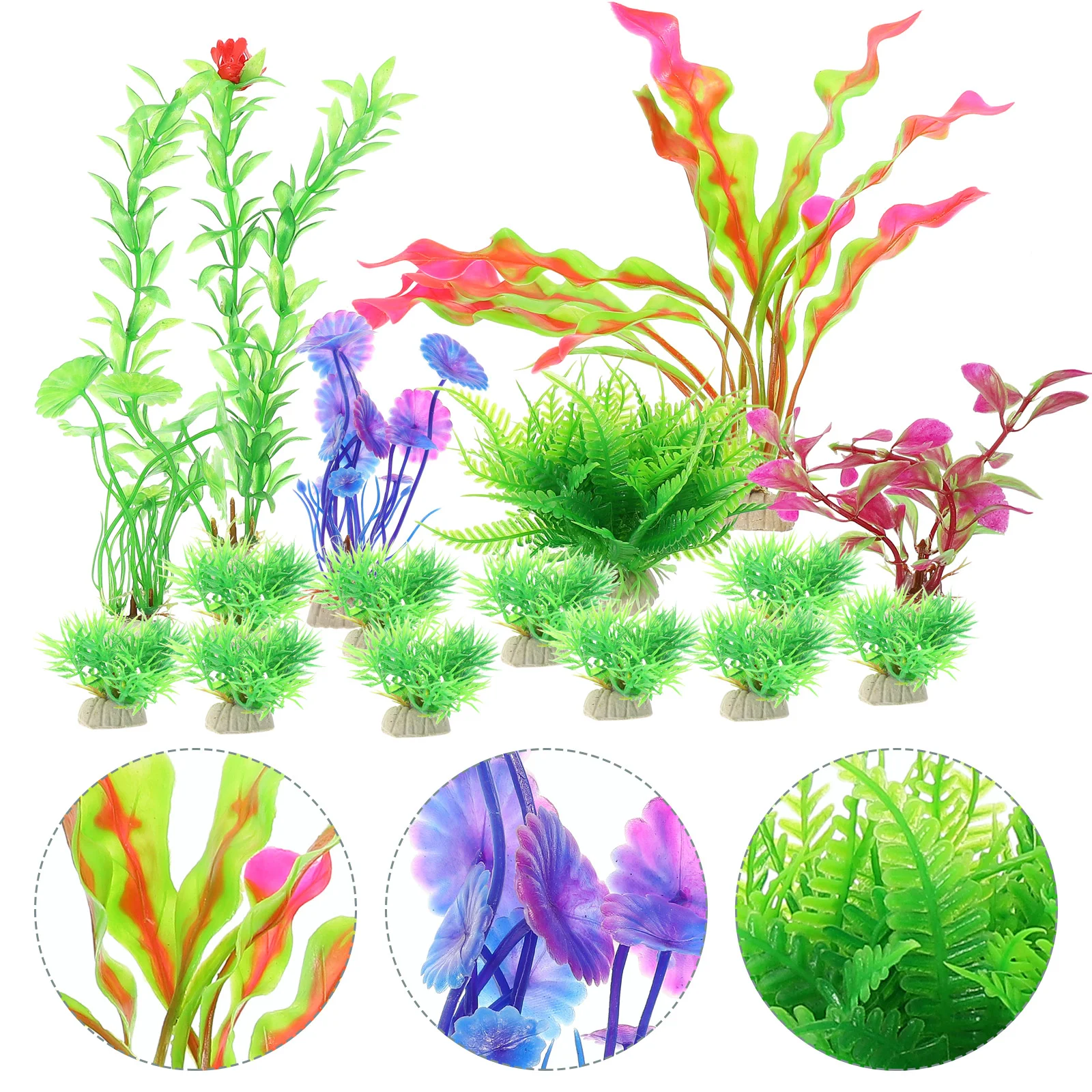 

Tank Aquarium Decorations Accessories Large Aquatic Ornaments Supplies Extra Tall Decor Fake Decoration Artificial Backgrounds