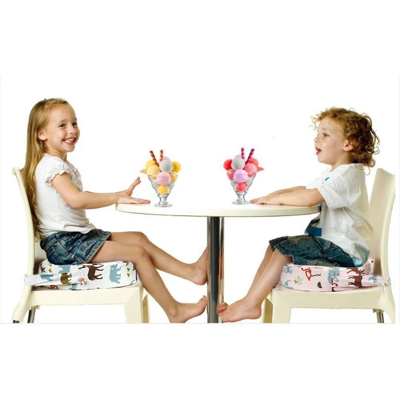 

Children's Daily Necessities Dining Chair Heightening Cushion Cushion Student Cartoon Pattern Cushion Adjustable Gift for Baby