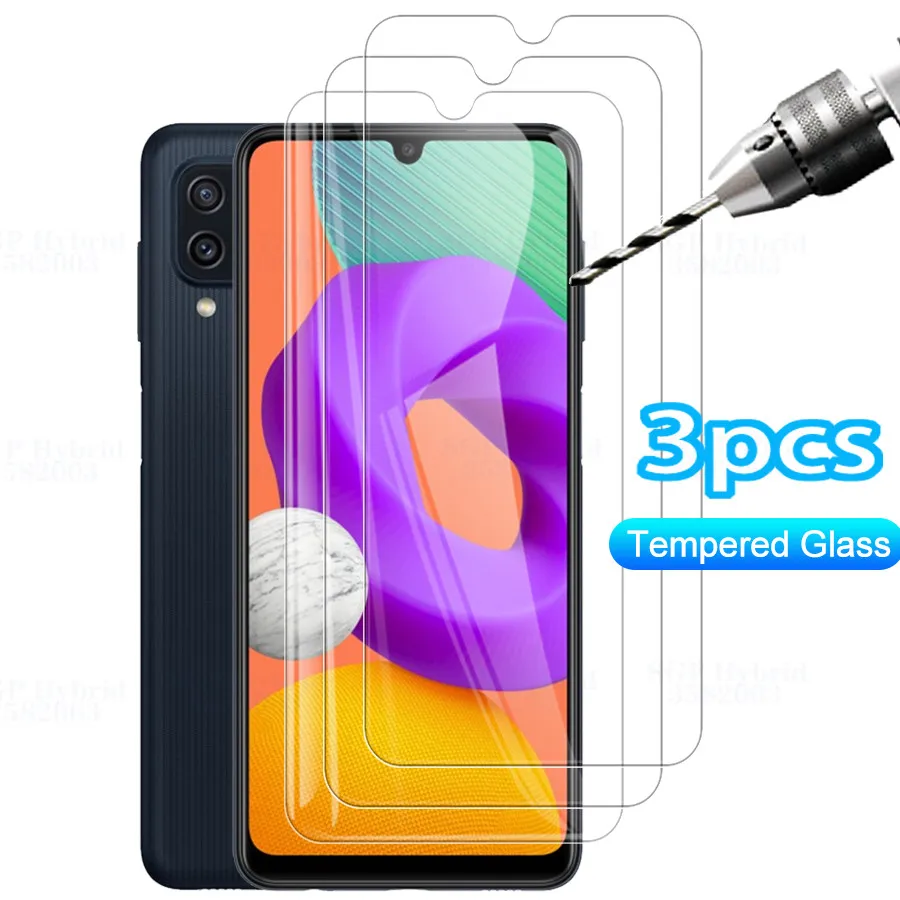 

Защитное стекло на весь экран, закаленное стекло для samsung samsungm22 galaxy22 galaxy m22 m 22 4g sm-m225fv/ds 6,4 дюйма, пленка для телефона, 3 шт.