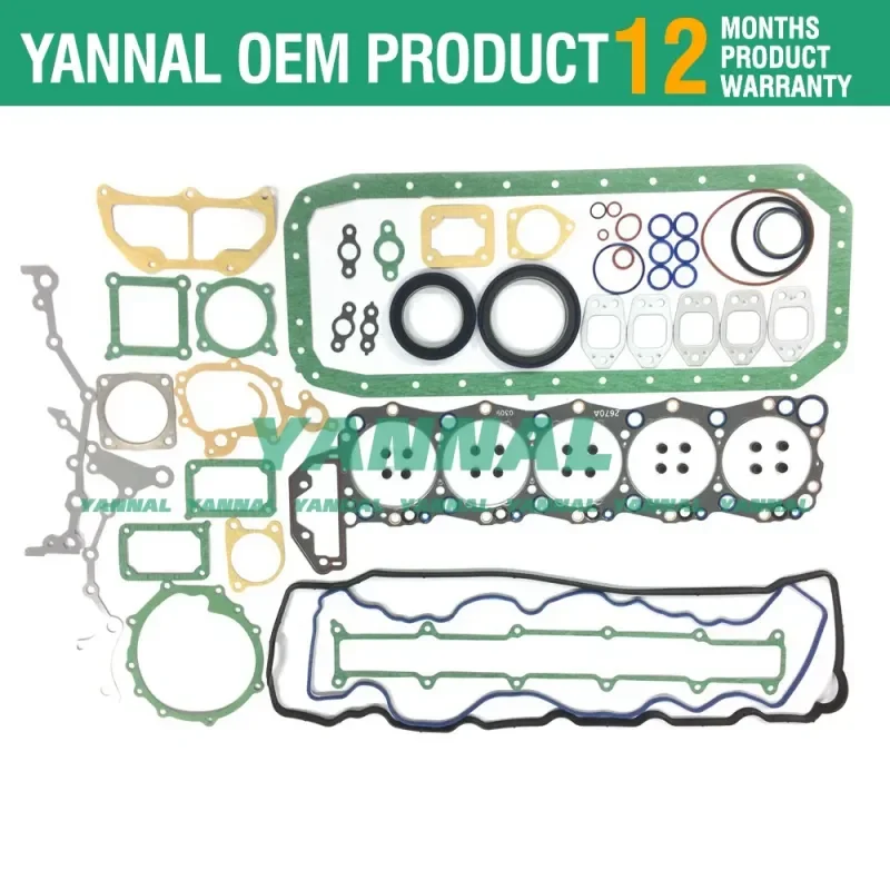 J07E J07ET JO7E полный комплект прокладок для капитального ремонта экскаватора