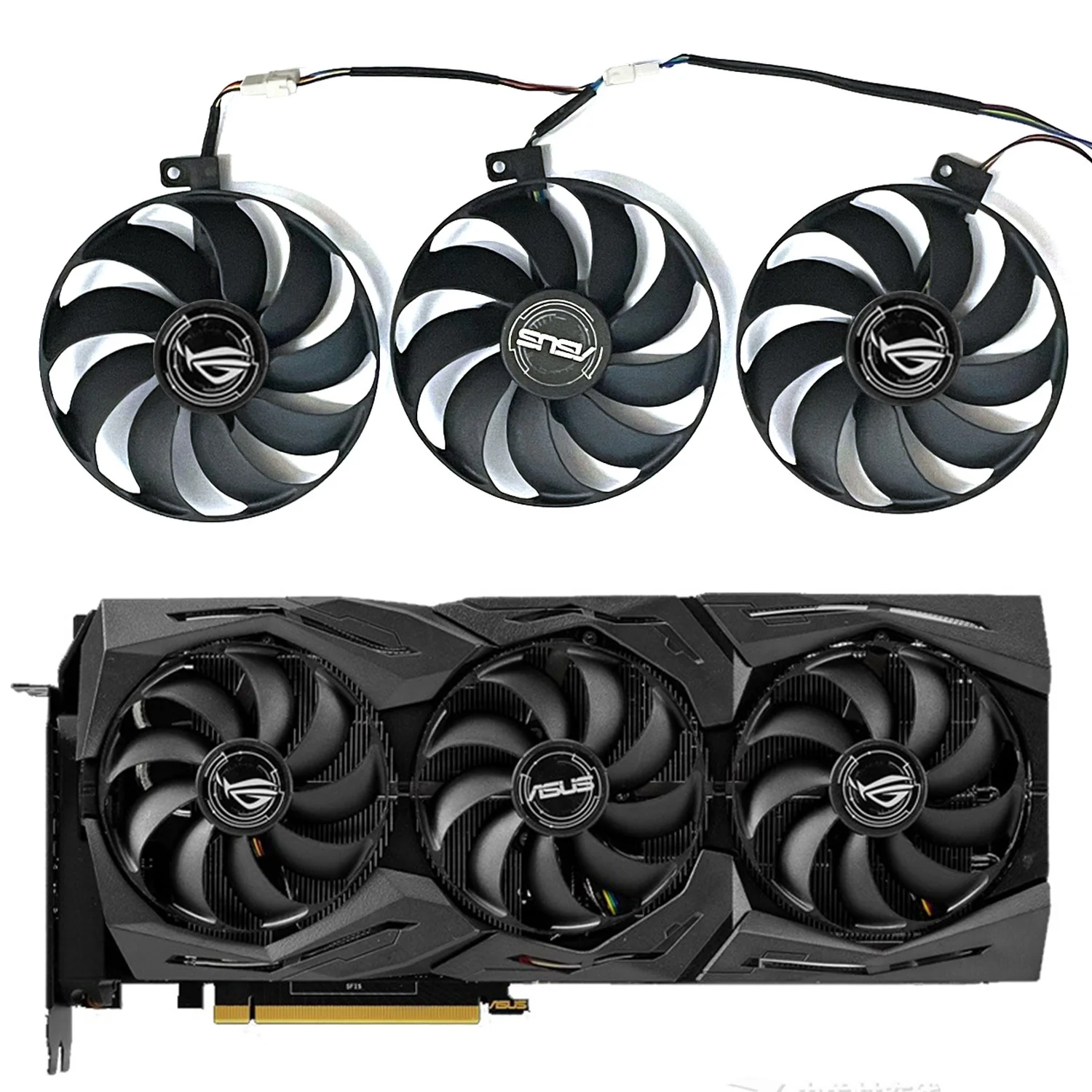 87 мм T129215SU 7PIN для ASUS Rog Strix-Geforce Rtx 2070 2080 Super Ti Gaming RTX2080 RTX2080Ti Rx 5600 Xt 5700 5700XT RX5700