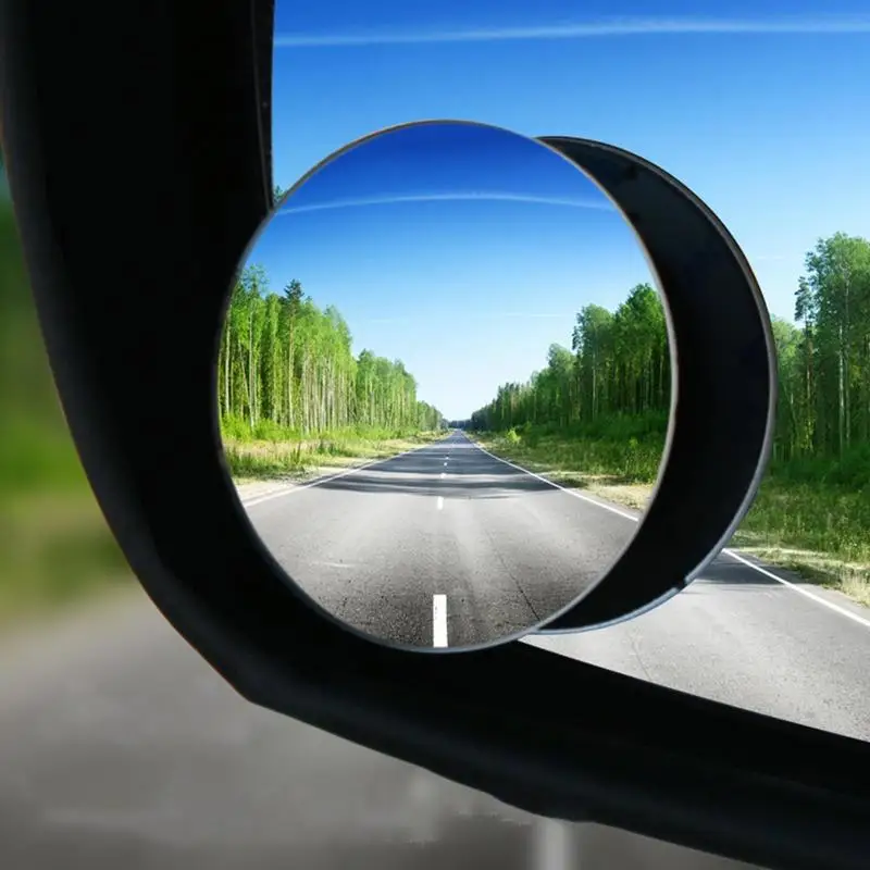 

Автомобильное Зеркало для слепых зон, регулируемое круглое боковое зеркало заднего вида для автомобиля, безопасное широкоугольное зеркало для вождения, автомобильные внешние аксессуары