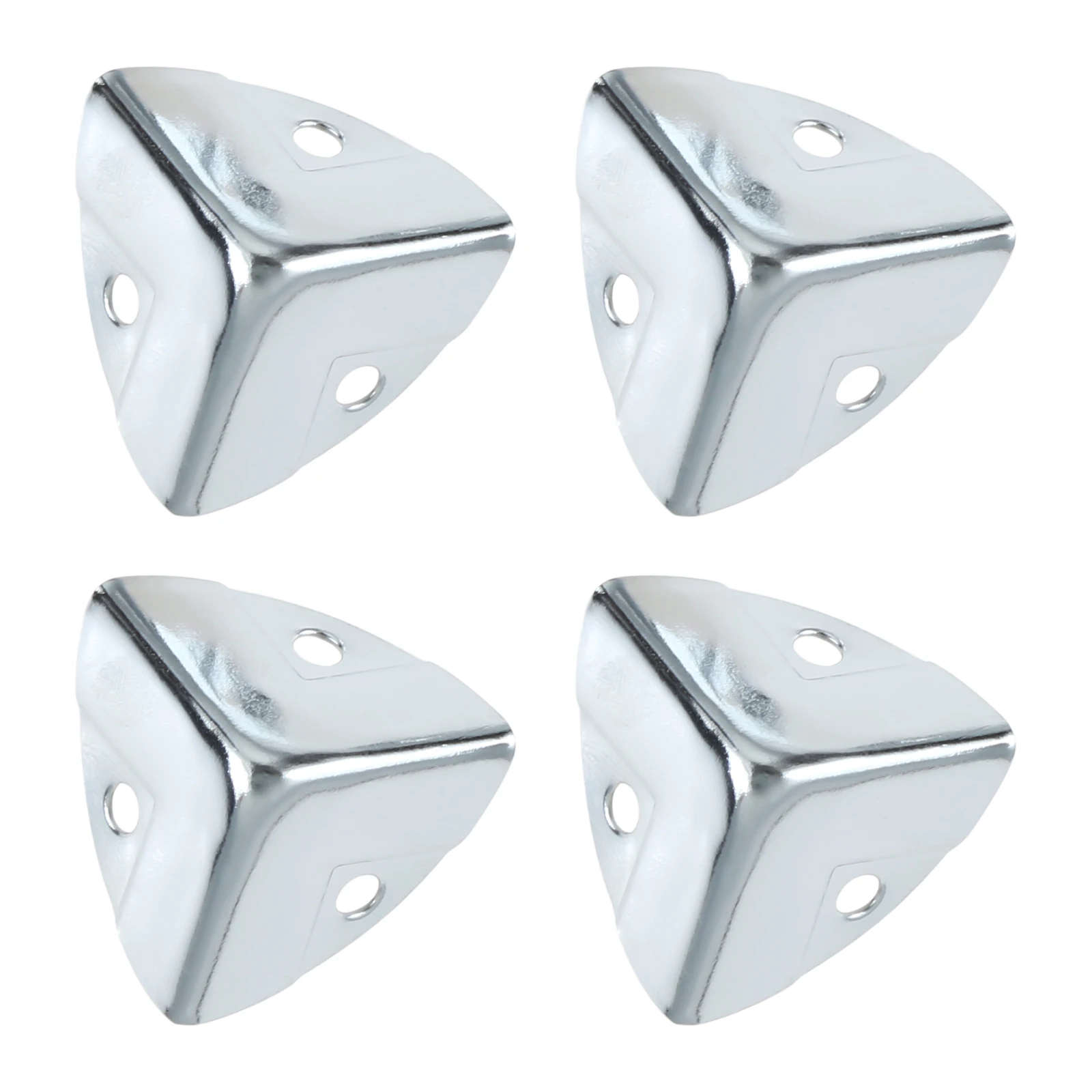 

Серебряные угловые защитные протекторы для коробок 4 шт.