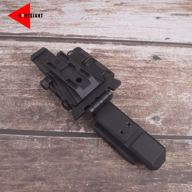 

Tactical G33 Mounts Magnifier Flip-To-Side Quick Detach w/ 5/8" Riser for G23 3X Magnifiers Fits 21.2mm Picatinny Rail