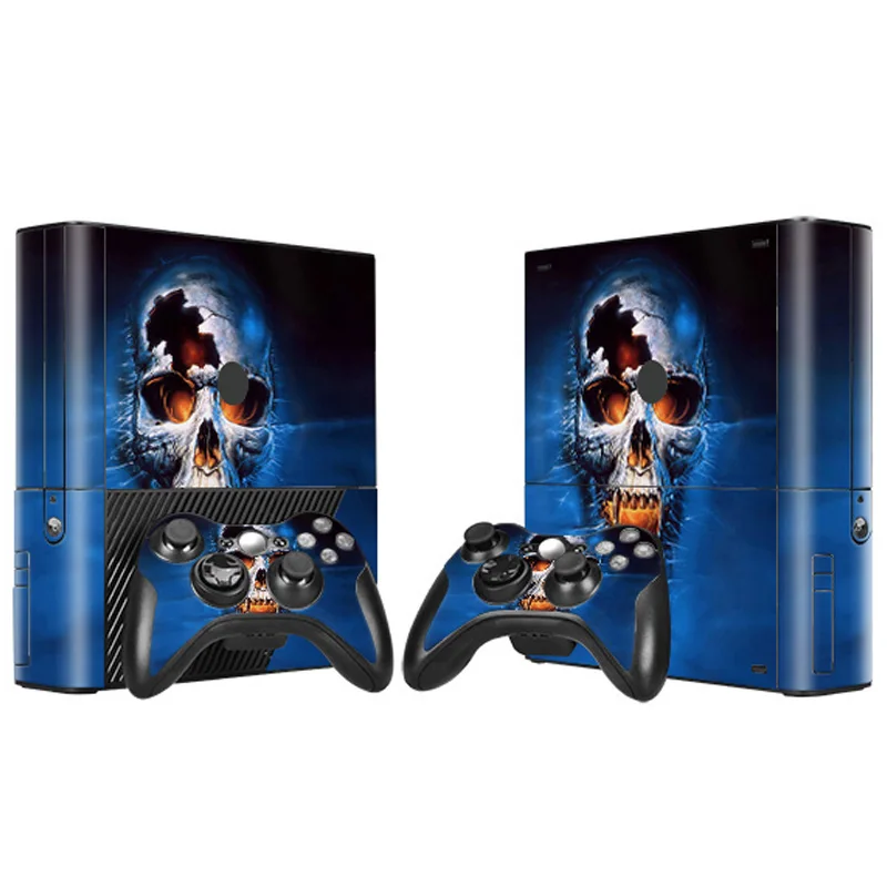 

Виниловые наклейки в виде черепа, наклейки для Xbox360 E и 2 контроллеров