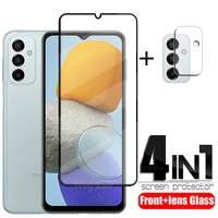 4 in 1 for samsung galaxy m23 glass for samsung m23 tempered glass screen protector for samsung a13 a12 m31s m33 m23 lens glass