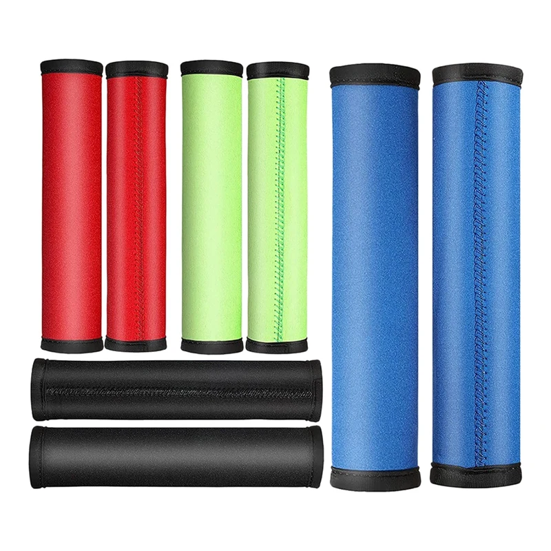 

4 Pairs Paddle Grips For Take-Apart Kayak Paddle Shaft Protective For Solid Kayak Paddle Non-Slip Soft Paddle Grips