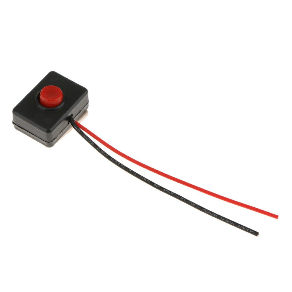 

5 Pieces Car Motorcycle Horn Self-Button On-Off Self Reset Push Button Switches Controls Car Accessories