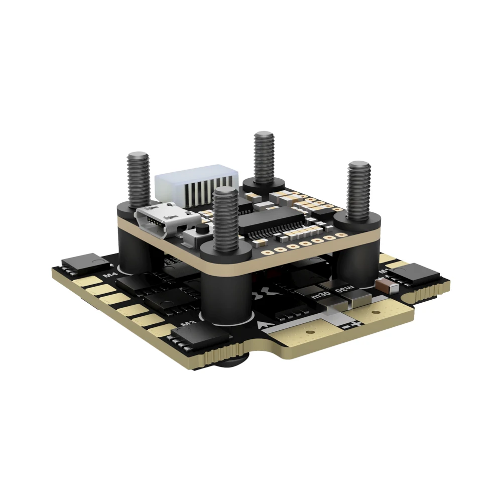 Foxeer Reaper F4 Mini 45A /60A/65A/Slim 60A 128K 4 в 1 ESC BLHeli32 3-8S LIPO DShot1200 для гоночного дрона RC FPV |