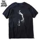 COOLMIND 100% хлопковая повседневная мужская футболка с коротким рукавом и забавным принтом, летняя свободная Мужская футболка с принтом галстука, Мужская футболка с круглым вырезом, Мужская футболка