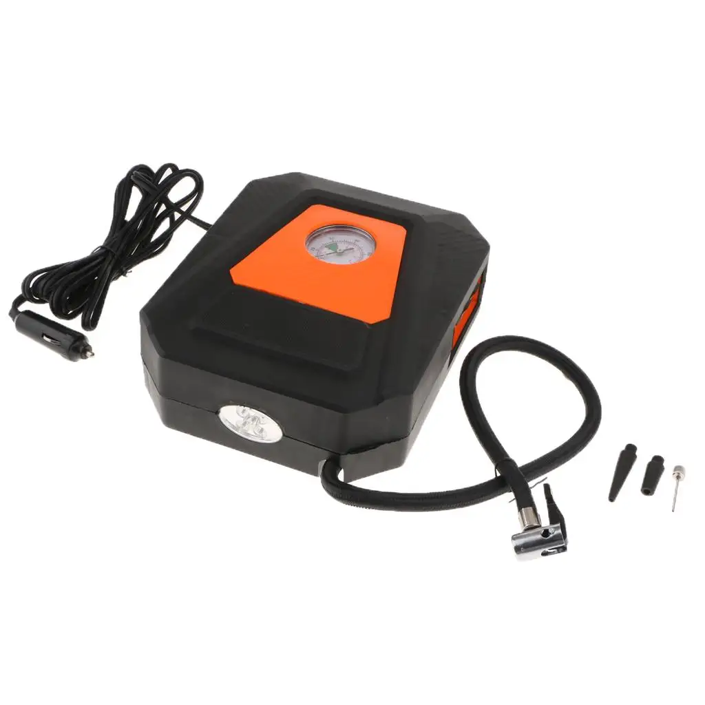 

12V 9 Compressor Tire Pump Portable Air Inflator for Car Truck